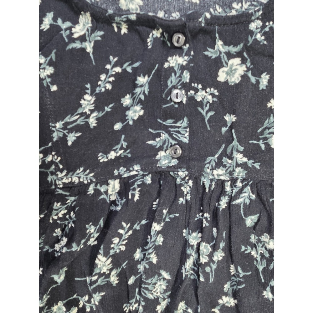 Denim & Supply Ralph Lauren Floral Dress Womens Medium Boho Peasant Rayon Blend - Picture 3 of 9